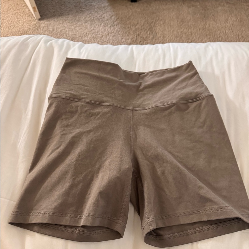 Olive Set Active Biker Shorts